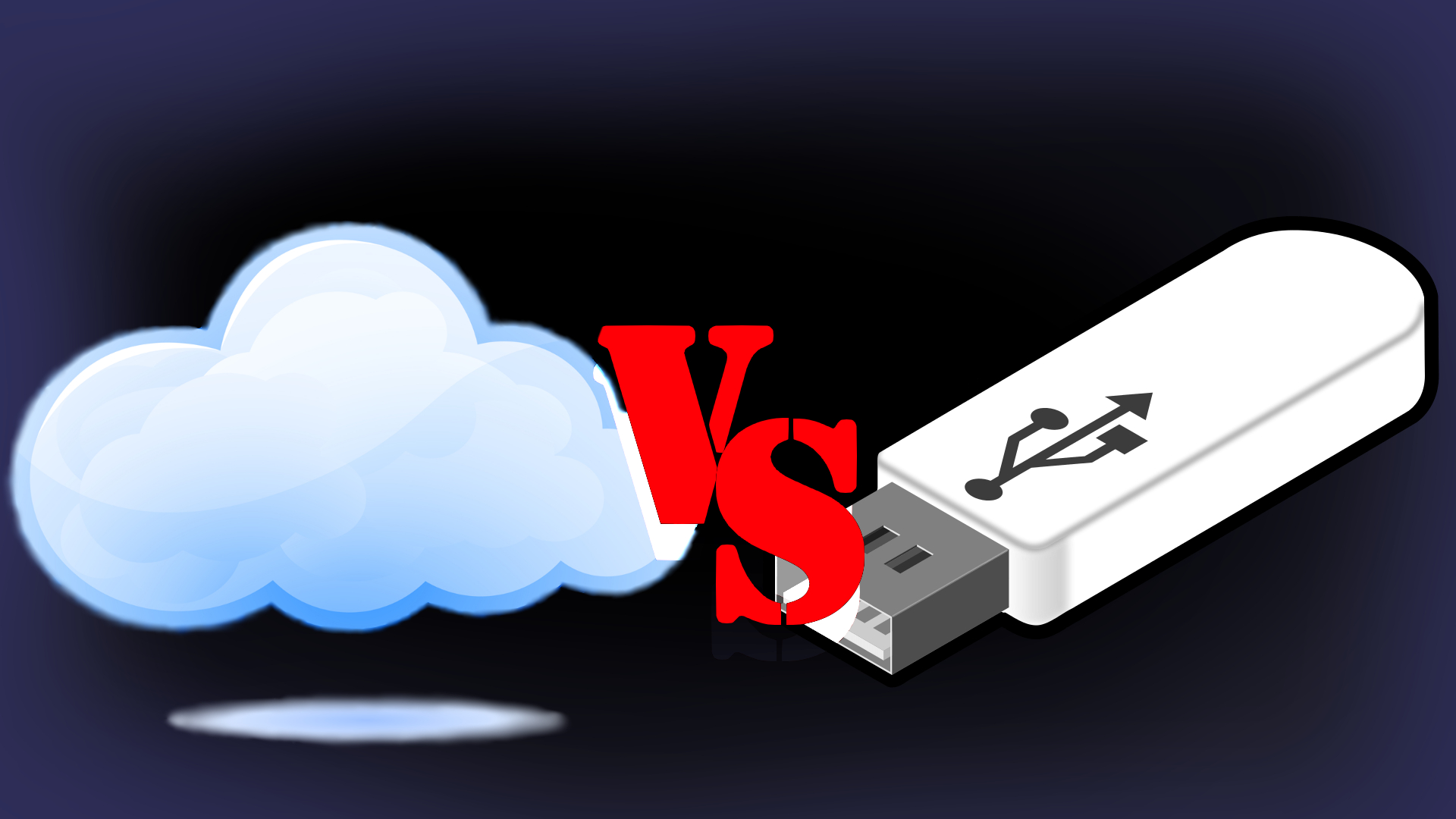 Cloud vs USB Stick